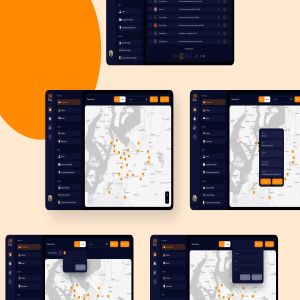 美食主题网站/平台餐厅管理界面UI设计模板 29Foodie Food Admin Restaurant Ui – FP