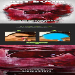 大师级水彩艺术画效果的PS动作 Art Boom Photoshop Action [atn]