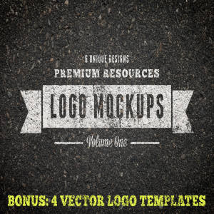 复古 Logo 展示样机模版 Vintage Logo Mockups Volume 1