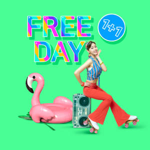 复古80后风格休闲假日活动创意海报设计模板