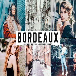 高对比度色彩增强照片后期处理调色LR预设下载 Bordeaux Mobile & Desktop Lightroom Presets