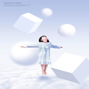 儿童晚安主题创意场景海报素材