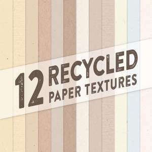 再生纸纹理素材 Recycled Paper Textures