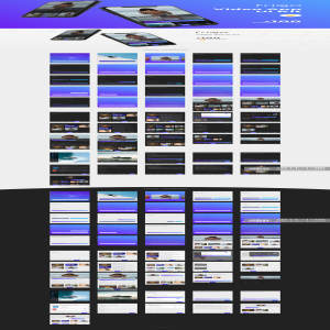 一流设计素材网下午茶：小视频录制美化相关功能的 APP UI KITS [Sketch]