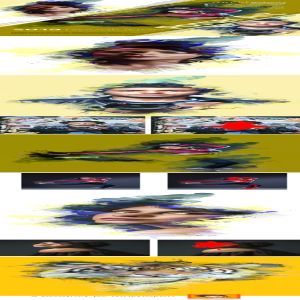 混合墨水素描效果海报艺术ps动作下载