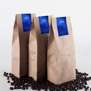 咖啡豆包装袋设计样机模板01 Coffee Bag Mockup 01