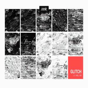 强烈毛刺效果信号失真背景v2 Intense Glitch Backgrounds | Vol.02