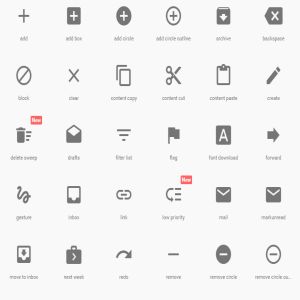 最新Google Material Design图标集[SVG]