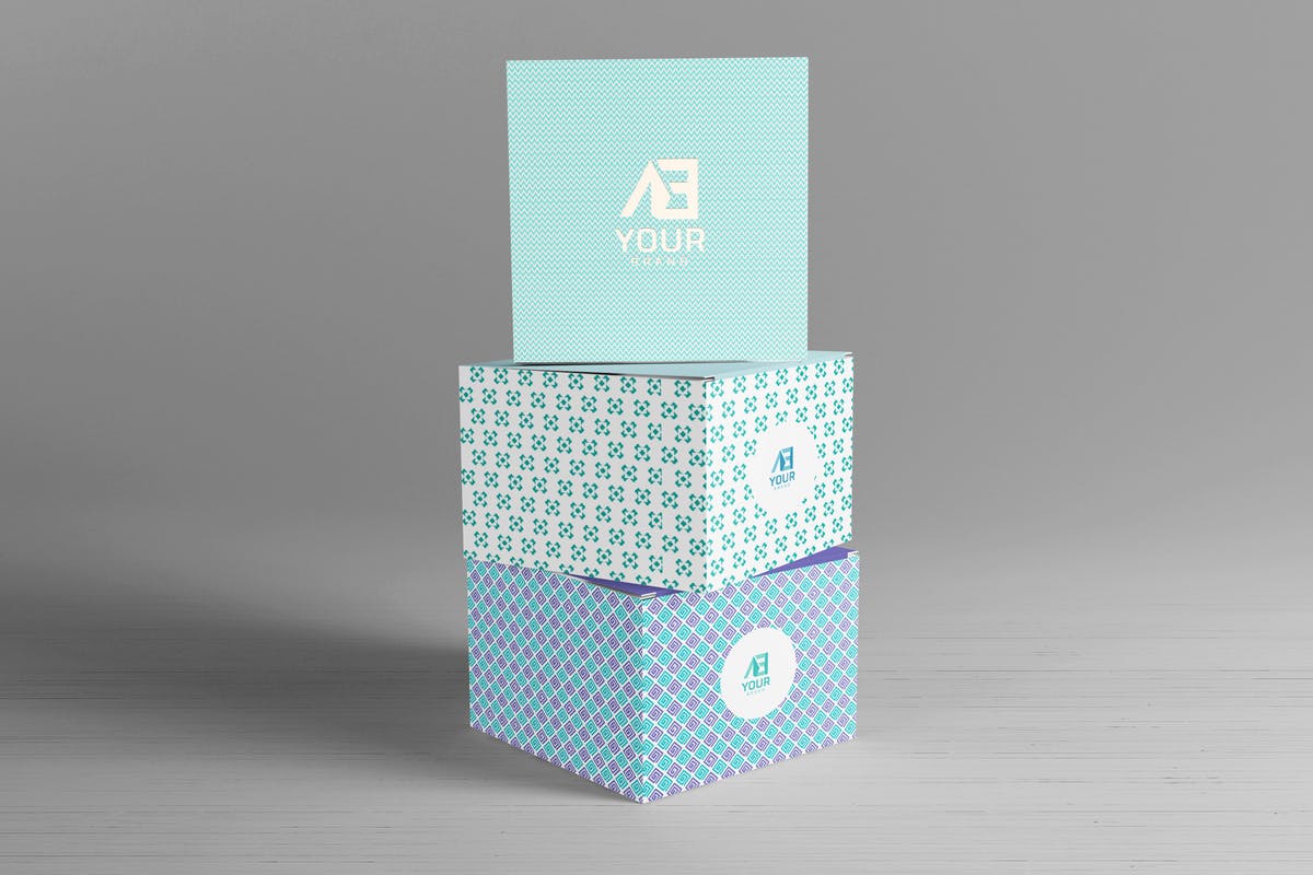 礼品装饰包装盒样机Vol.8 Package Box Mockups Vol8