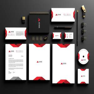 时尚简约的企业形象包装模板下载[ai,eps]