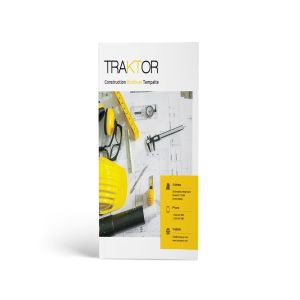 高品质的简约多用途A4尺寸房地产建筑施工楼书画册宣传册杂志设计模板（indd）