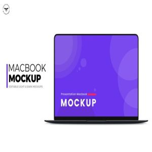 超极本电脑Web设计屏幕演示样机模板 Laptop Mockups插图2