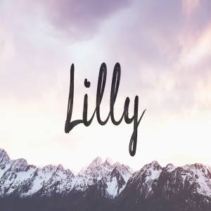 免费手绘草书英文字体 Lilly: Free Brush Script Font