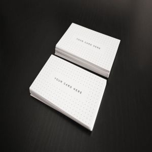 极简主义设计风格企业传单＆名片样机模板 Flyer and Business Card Clean Realistic Mockups 3