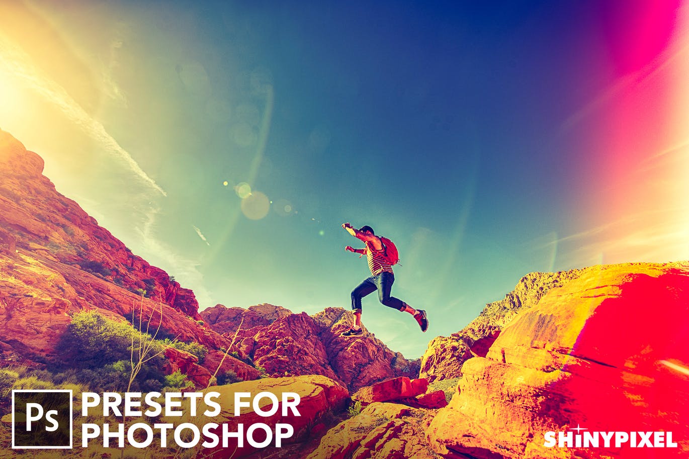 25款精美的梦幻漏光特效照片处理PS预设v2 Light Leaks Vol. 2 – 25 Photoshop Presets