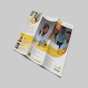 通用三折页企业宣传单设计模板 Great Ideas Trifold