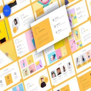 极简主义创意设计品牌介绍Keynote幻灯片模板 Edway Creative Keynote