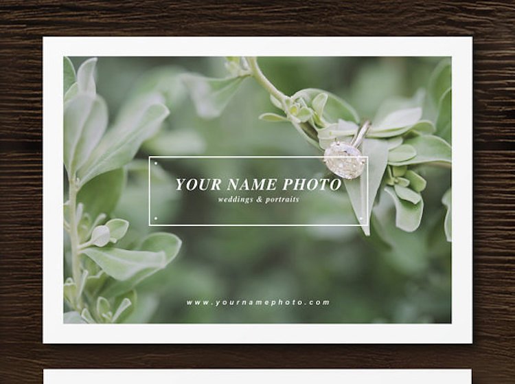 可印刷发行的邀请函模板  Print Release Template