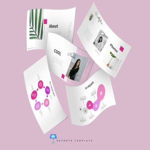 女性品牌文案策划Keynote幻灯片演示模板 Nomb – Keynote Template