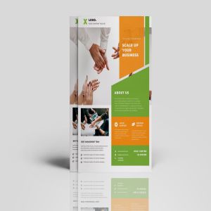 商务咨询公司宣传传单设计模板 Business Flyer