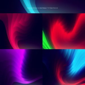 华丽的流体条纹背景素材 FLOW – Backgrounds Pack