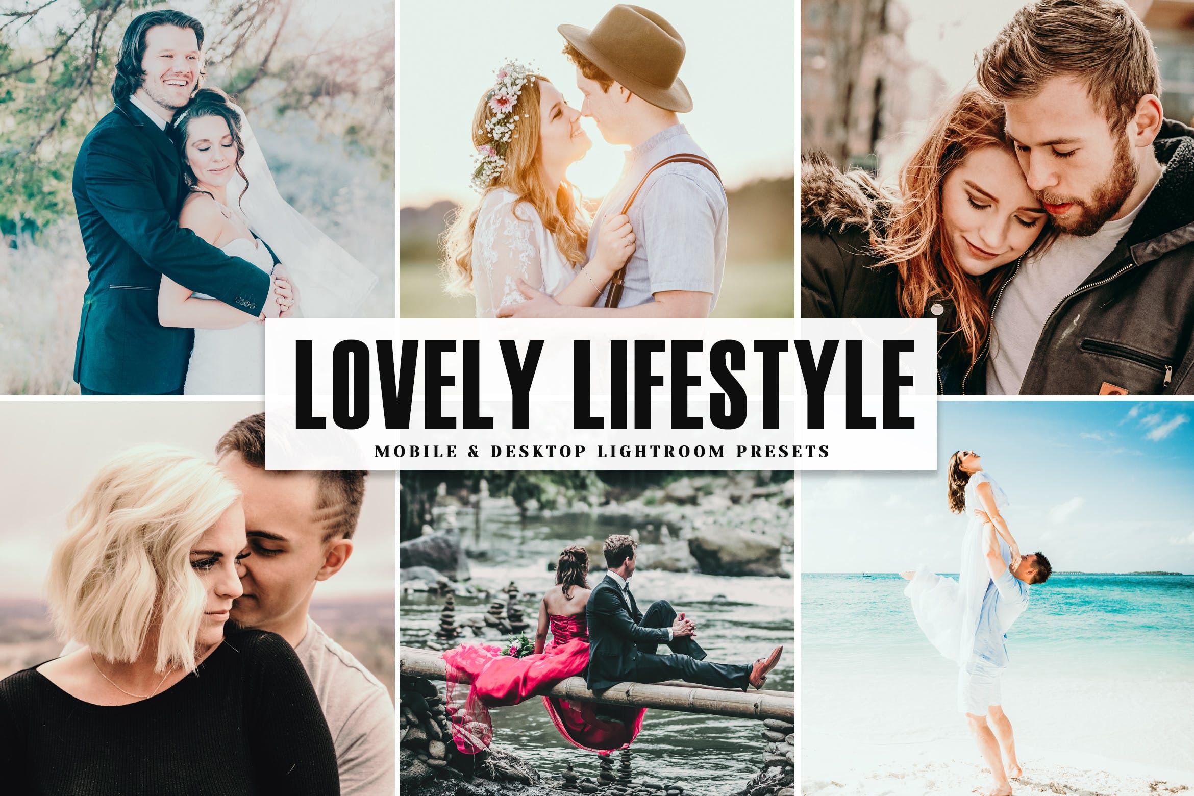 柔和明亮色调摄影后期处理LR预设 Lovely Lifestyle Mobile & Desktop Lightroom Preset