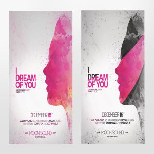 音乐综艺节目比赛宣传海报设计模板 Light Colorphonic Poster