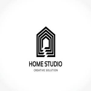 家庭工作室图形Logo设计模板 Home Studios插图2