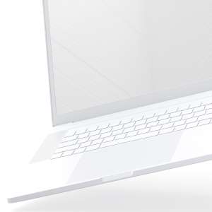 15寸MacBook Pro笔记本电脑屏幕演示样机模板 Clay MacBook Pro 15″ with Touch Bar Mockup插图6