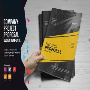 商业项目业务提案手册设计模板