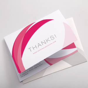 折页感谢卡感恩卡设计PSD样机03 Bifold Thank You Card PSD Mockup 03