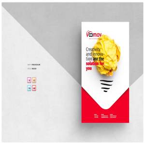 项目招标企业介绍宣传画册模板 Brochure