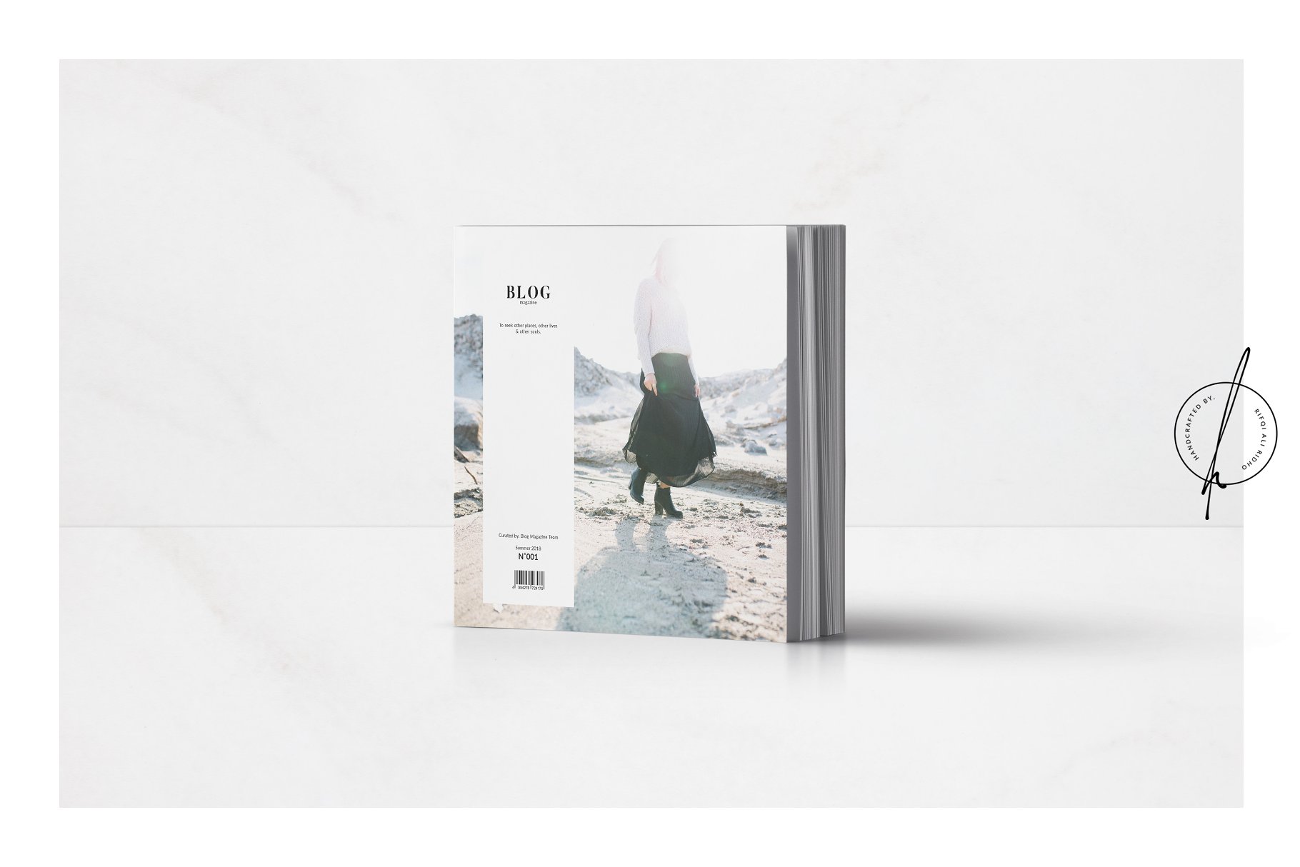 极简主义旅行博客杂志模板 Blog Magazine