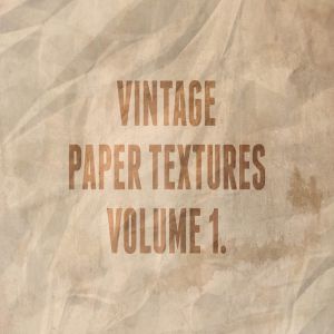 复古皱褶纸张纹理Vol.1 Vintage Paper Textures Volume 1