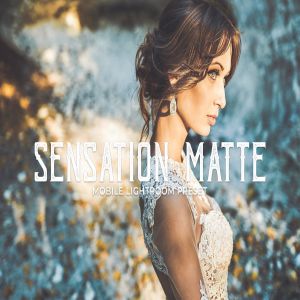 人像像照片阴沉哑光效果调色LR预设 Sensation Matte Mobile Lightroom Presets