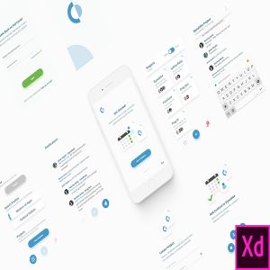 一个协作APP原型档免费分享[Adobe XD]