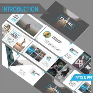 个性的商业PPT模版套装[pptx]