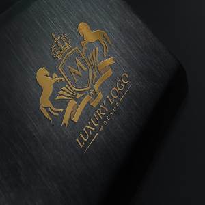 奢华 Logo 标志样机 Luxury Logo Mockup V1