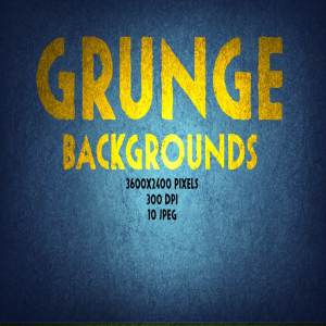 10款划痕做旧彩色背景 Grunge Backgrounds