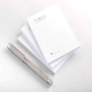 备忘录记事本封面设计效果图样机模板 Stack of Memo Mockup