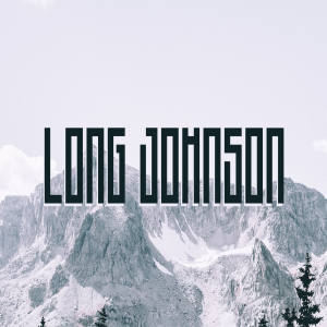 海报标题设计英文无衬线粗体字体 Long Johnson Font