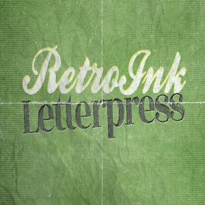 复古风格凸版印刷纹理PS图层样式