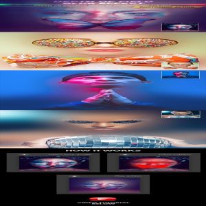 快速柔和模糊背景专业效果PS动作下载 Depth of Field Blur Effect