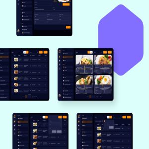 美食主题网站/平台菜谱菜单管理界面UI设计模板 29Foodie Food Admin Dishes Ui – FP