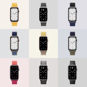 2019年第五代Apple Watch智能手表样机模板 Apple Watch Mockup Series 5插图3