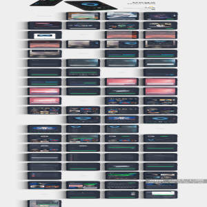 一流设计素材网下午茶：高品质 iOS 音乐媒体播放 APP UI KIT 套装下载 [Sketch]