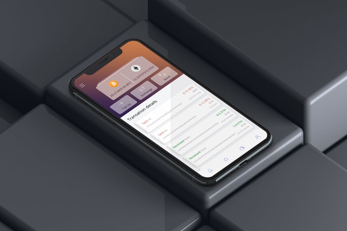加密货币现金返还APP应用UI模板 Cryptocurrency Cashback Mobile Ui – H