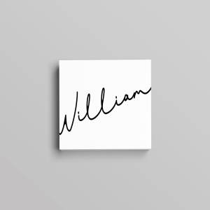 极简创意艺术名片设计模板 William Business Card Template插图3