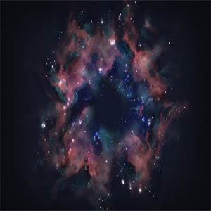 30款科技紫色炫酷星空海报背景 30 Spacescapes