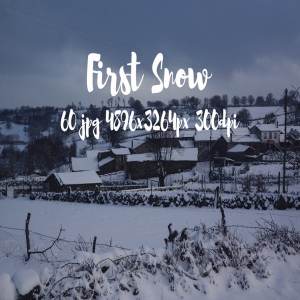 高清雪景照片合集 First Snow photo pack
